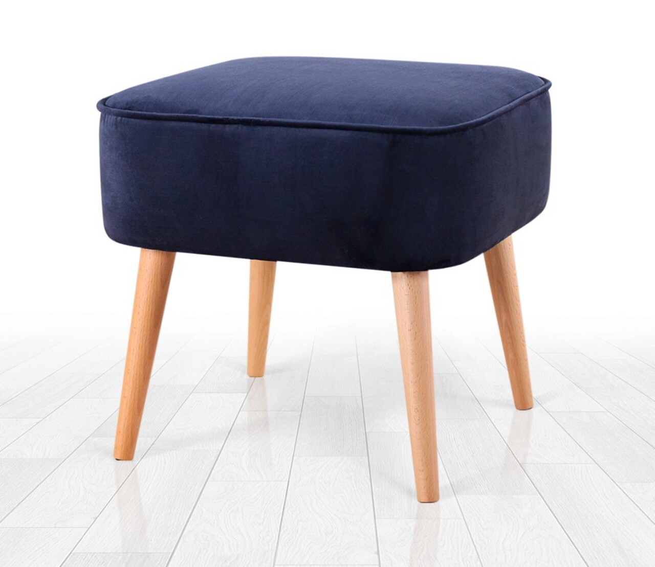 Taburet, Atelier del Sofa, 209FLF1347, Albastru navy - imagine 6
